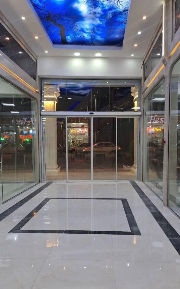 تولید و اجرا نمای شیشه ای کرتین وال سلیمانی در رستم آباد